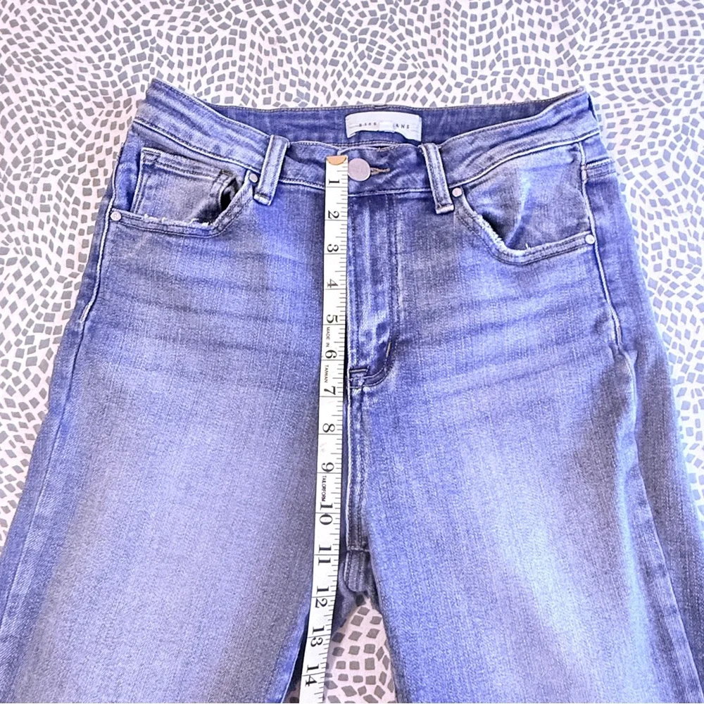 Risen | Classic Medium Wash Straight Leg Jeans - Picture 8 of 12